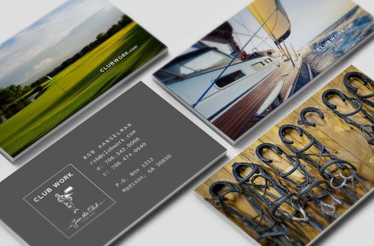 Club Work – Print Collateral