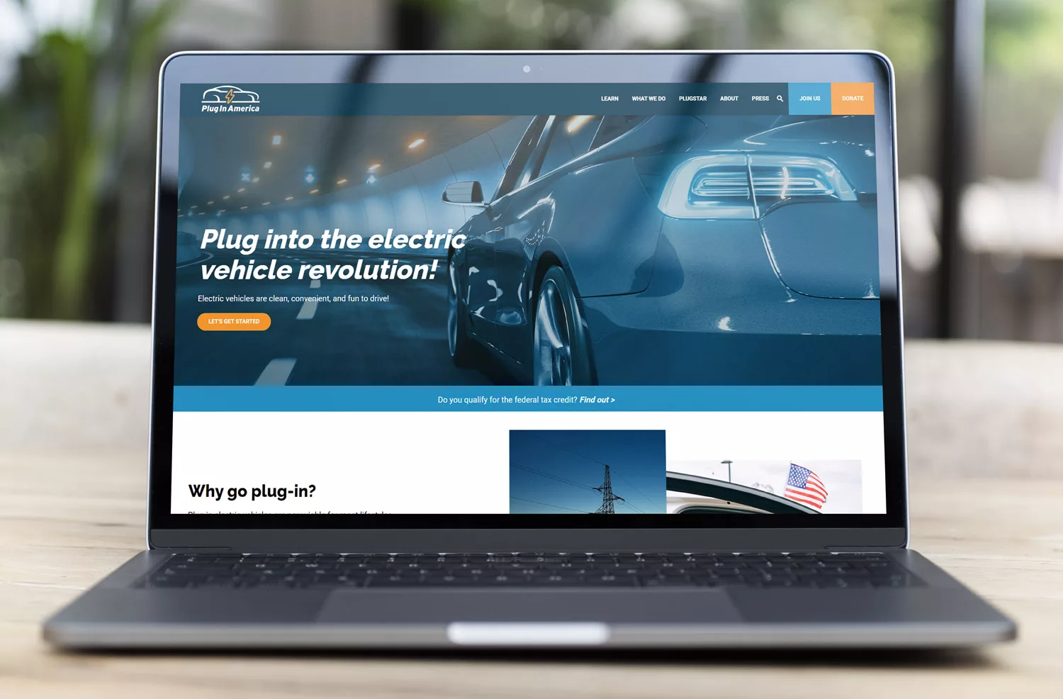 Plug In America – Website
