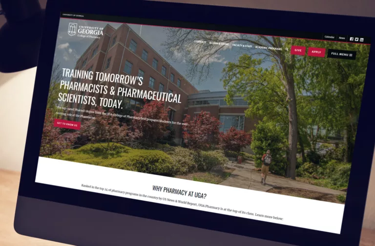 UGA College of Pharmacy – Website