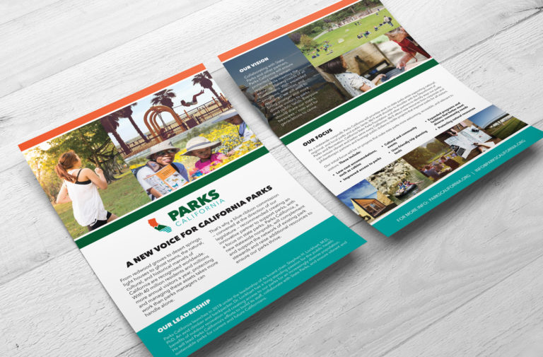 Parks California – Print Collateral