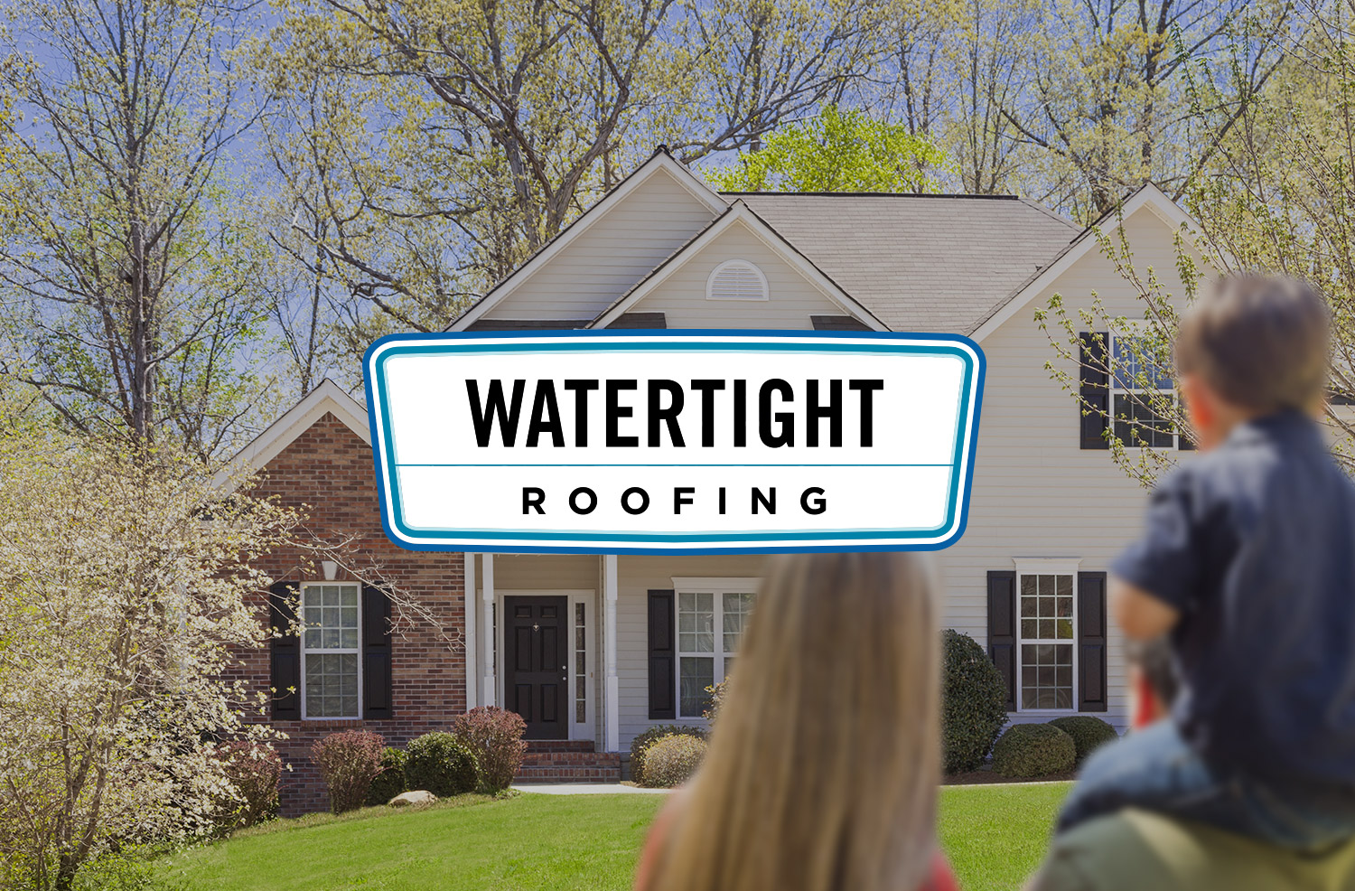 WaterTight Roofing – Logo
