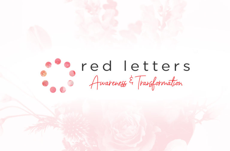 Red Letters Enneagram Logo