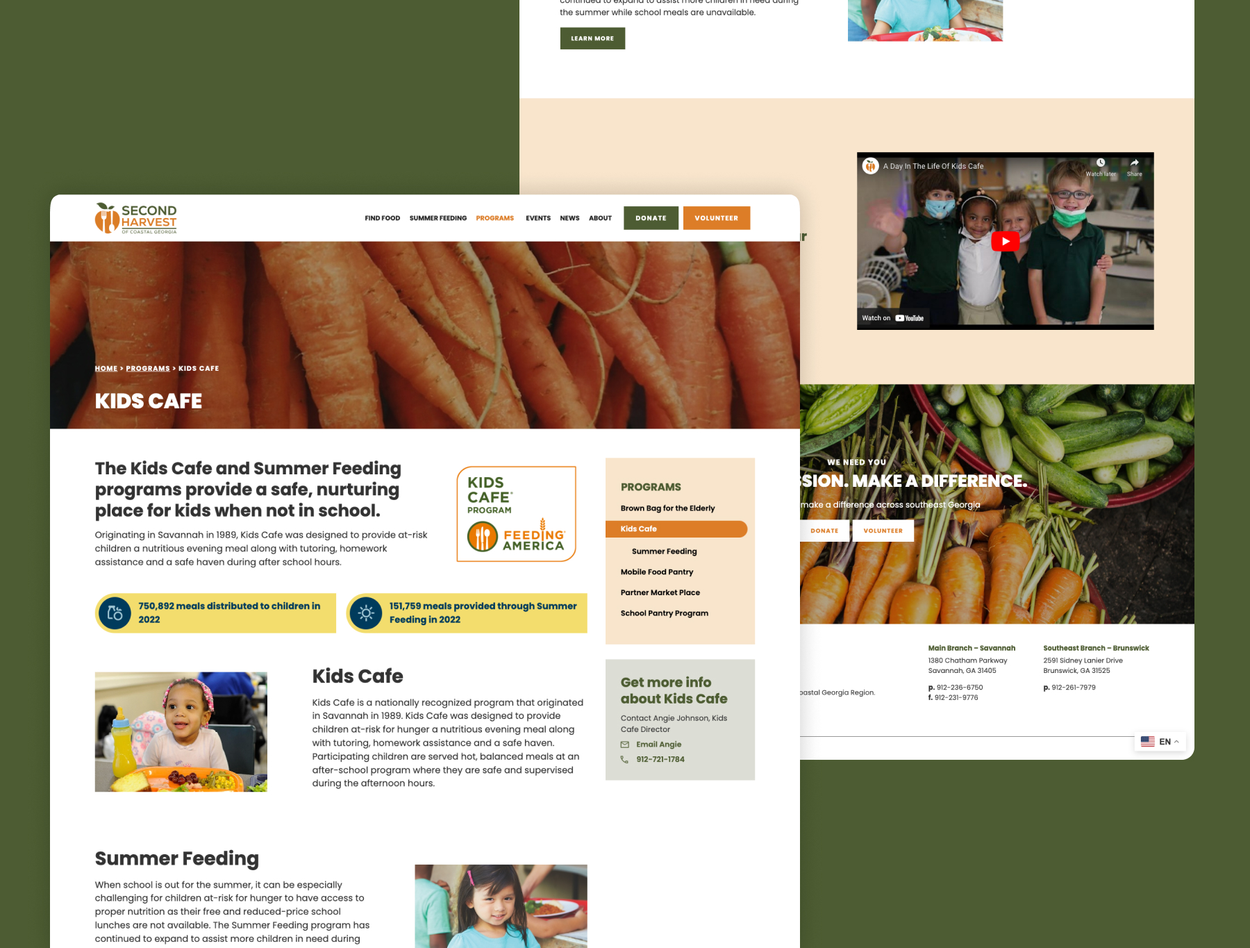 second harvest program pages