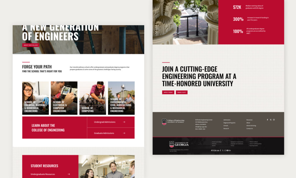 UGA Engineering Homepage - 02 UGA Engineering Homepage