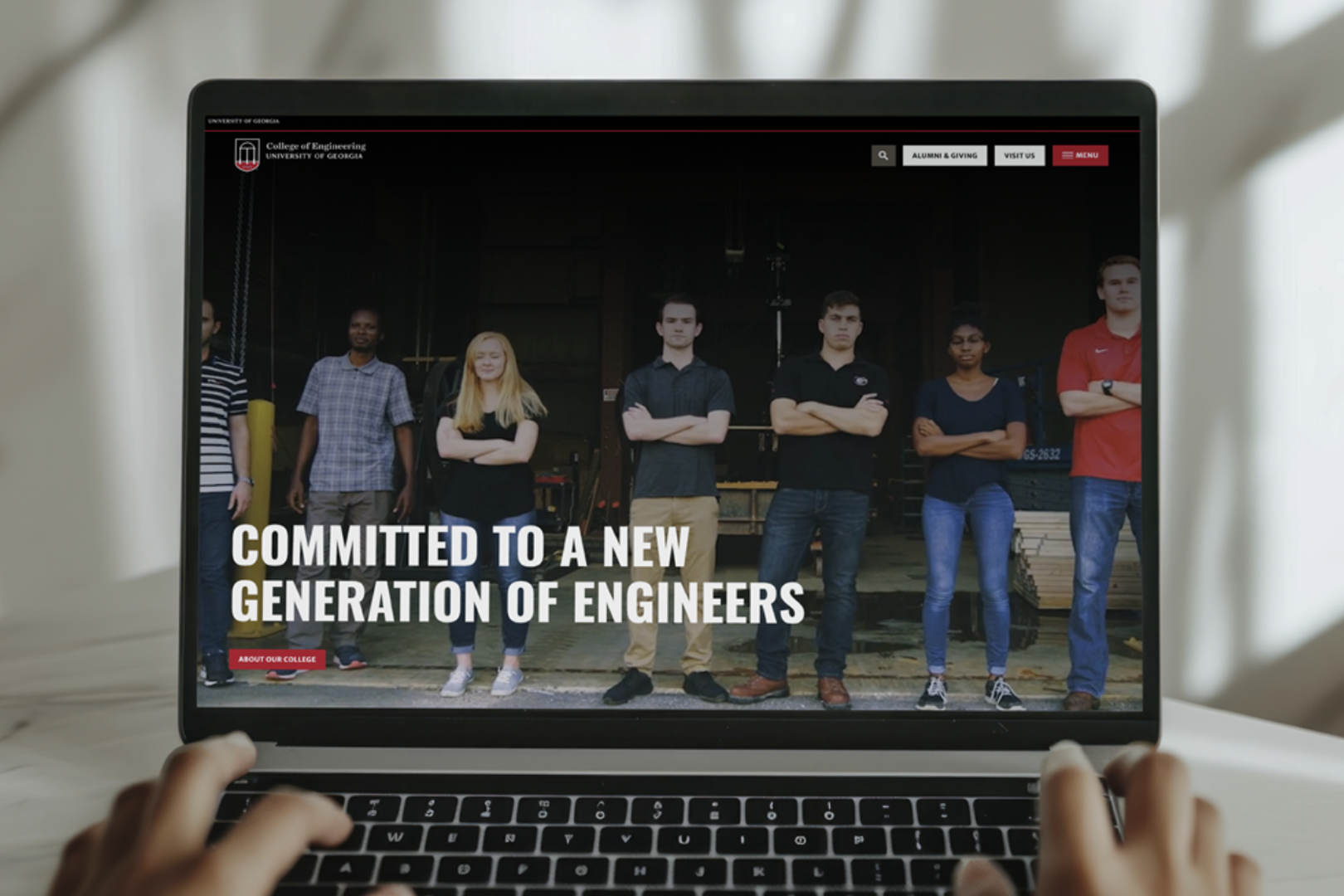 UGA Engineering Website