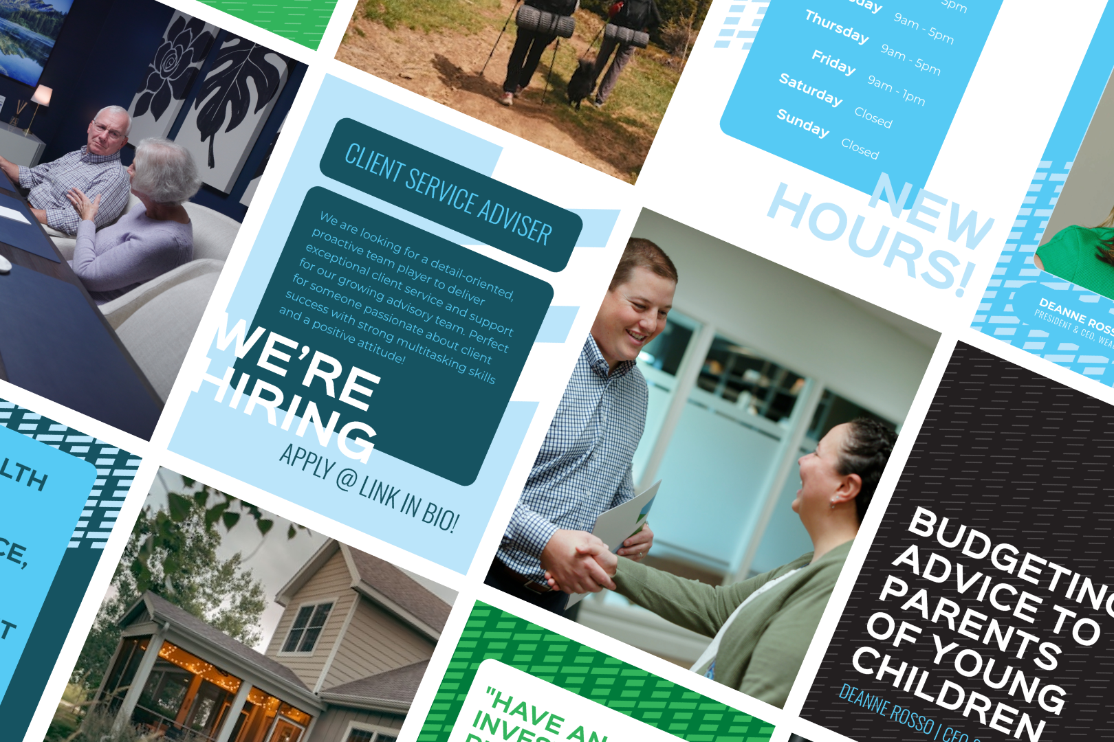 Elevate Social Media Grid
